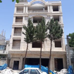 اجرای سنگ کاری نمای میرزایی در تهران