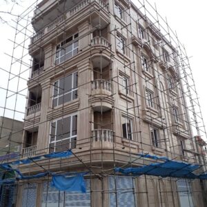 اجرای سنگ کاری نمای میرزایی در تهران