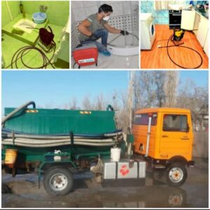 لوله بازکنی و تخلیه چاه موسوی در کیاشهر 2